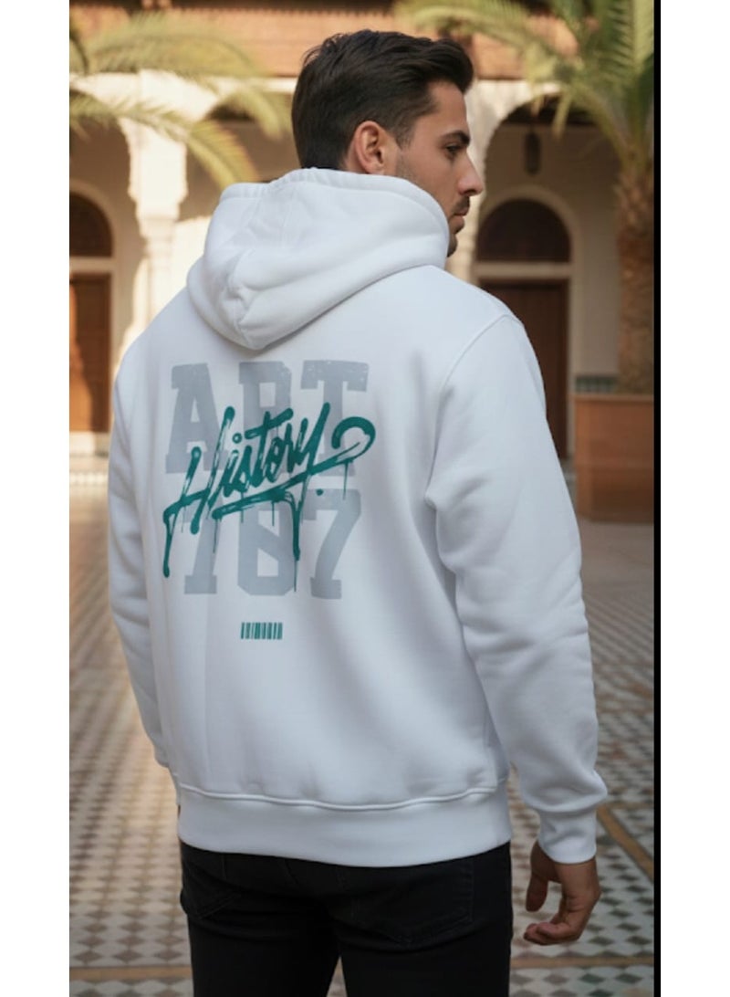 Zeus Men’s Oversized Hoodie – Winter High-Quality Hoodie with Modern  Design- Size L - Image 2