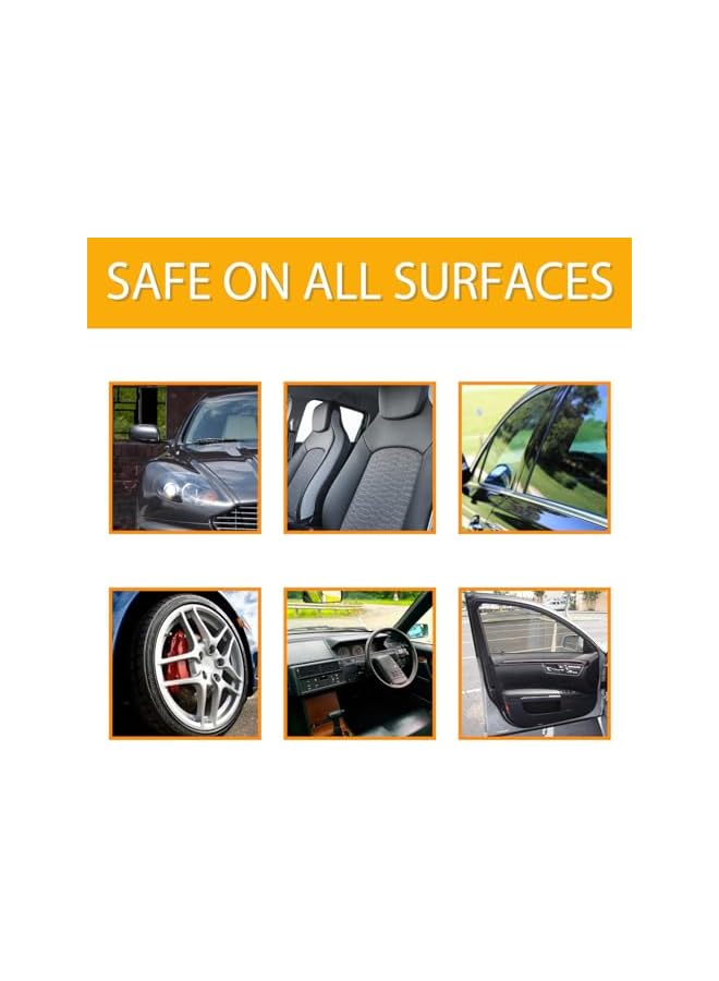 PROMASS Automotive Interior Foam Cleaner 60ml Waterless Cleaning Solution, Deep Cleaning Power, for Fabric Seats, Leather Upholstery, Vinyl, and Plastic, Refreshes Upholstery, Removes Tough Stains - Image 4