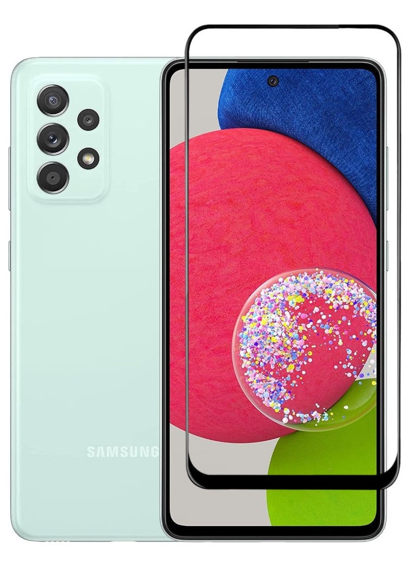 RAYON Tempered Glass Screen Protector 5D Designed For Samsung Galaxy A52s 5G Full Screen Coverage And Bubble Free - Image 1