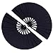 Minelife Minelife 2 Pack Large Folding Hand Fan,  Nylon-Cloth Vintage Retro Fabric Fans, Chinese Kung Fu Tai Chi Hand Fan for  - Image 2