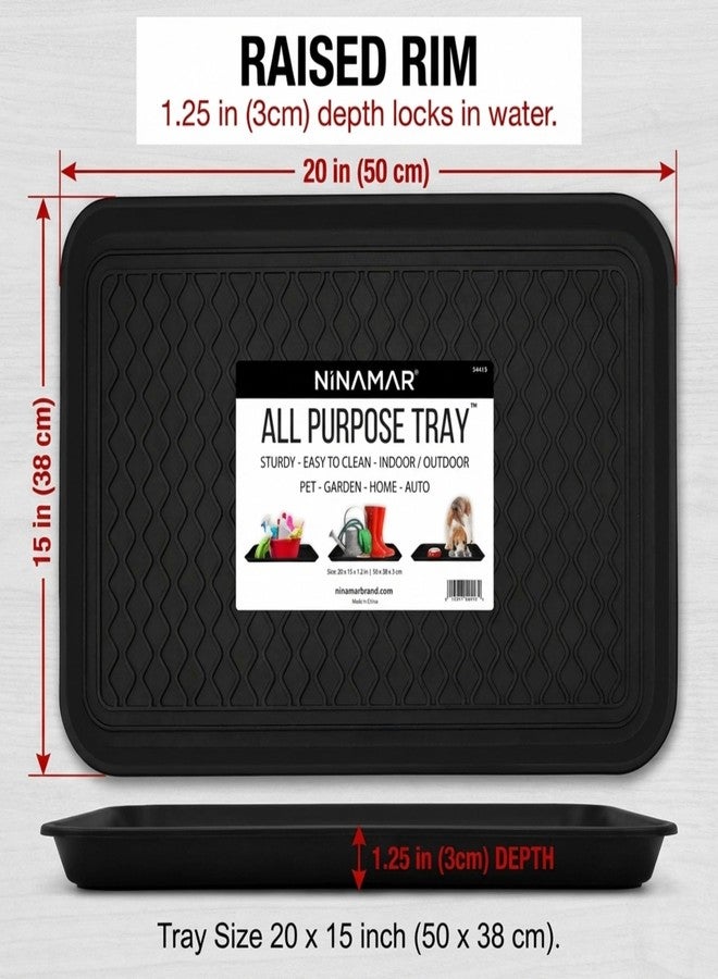 Ninamar Boot Tray – 20 x 15 Inch - 2 Trays - Image 2