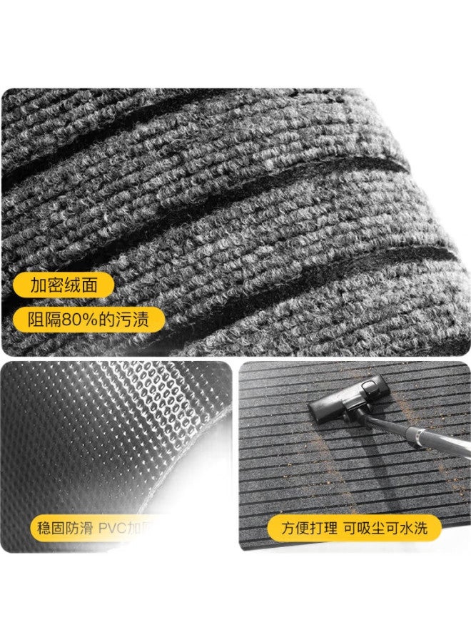 Cuttlefish Modouyu Entrance Door Mat, Striped Dust Removal, Waterproof, Stain-Resistant, Non-Slip, Outdoor Doorway Foot Mat, 80*120Cm - Image 3