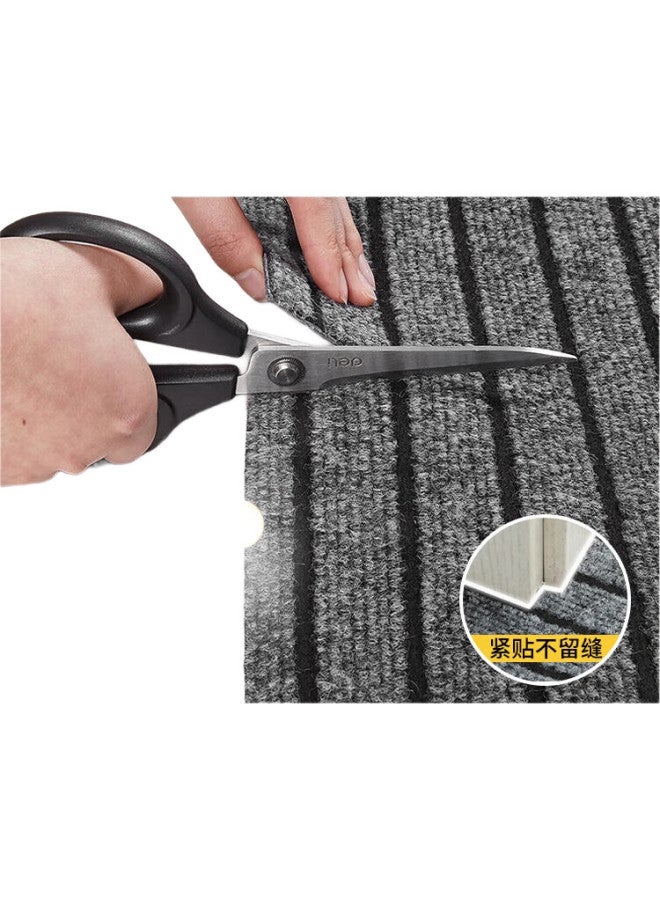 Cuttlefish Modouyu Entrance Door Mat, Striped Dust Removal, Waterproof, Stain-Resistant, Non-Slip, Outdoor Doorway Foot Mat, 80*120Cm - Image 2