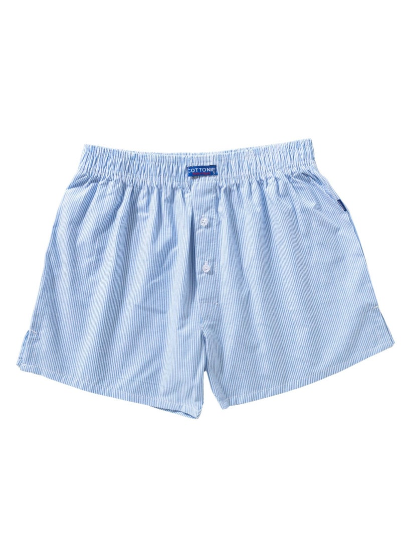 COTTONIL Pack of 3 Woven Classic Boxer Underwear for Men  - Image 2