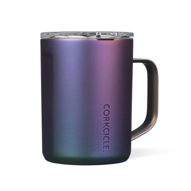 Corkcicle Triple Insulated Coffee Mug with Lid and Handle, Dragonfly, 16 oz – Stainless Steel Travel Mug Keeps Beverages Hot for 3+ Hours – Non-Slip, Easy-Grip, Spill-Resistant Tumbler - Image 1