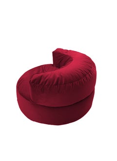 In-House Julie Velvet Bean Bag Chair  - Image 5