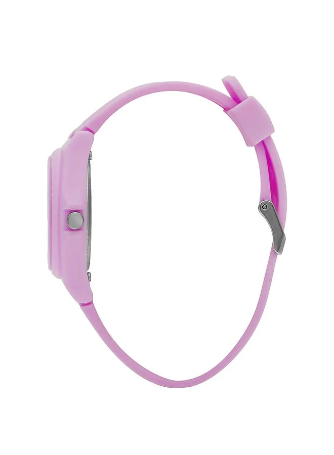 Slazenger Slazenger Unisex Quartz Movement Watch, Analog Display and Silicone Strap - SL.9.6571.3.02, Purple