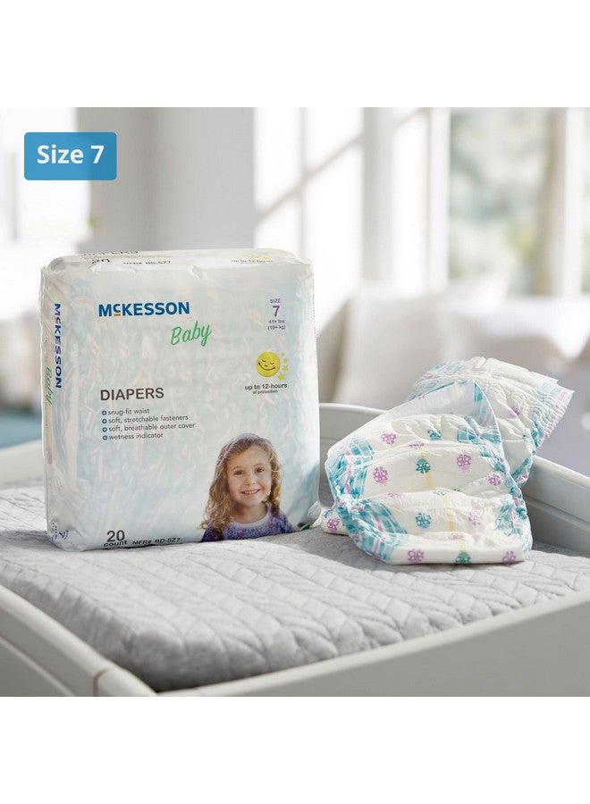 McKesson Baby Diaper Size 7, Over 41 lbs. BD-SZ7, 20 Ct - Image 2