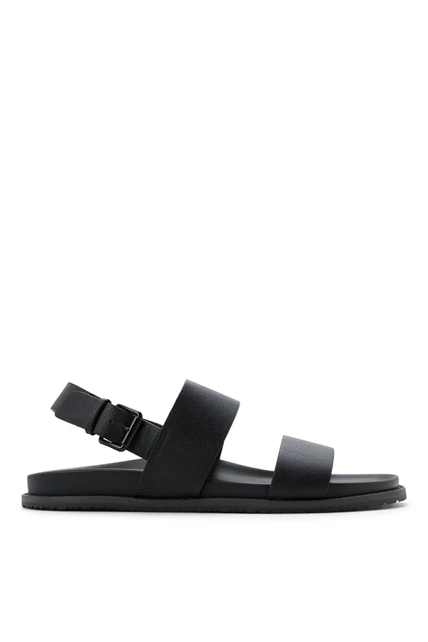 Call it Spring Rhone Men Black Flat Sandals