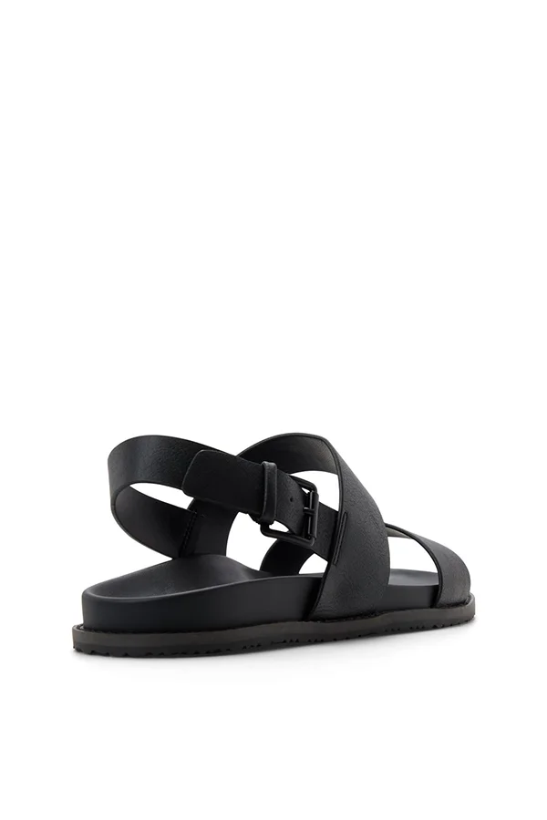 Call it Spring Rhone Men Black Flat Sandals