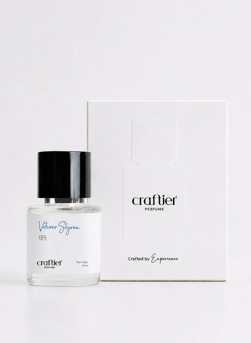 Craftier Perfume  VETIVER STYRAX - Inspired of-JAZZ CLUB, Eau De Parfum for Men - 50ml, Long Lasting Sweety Fragrance Upto 8-12 Hrs, Travel Size Men's Perfume for Men | Best Price UAE