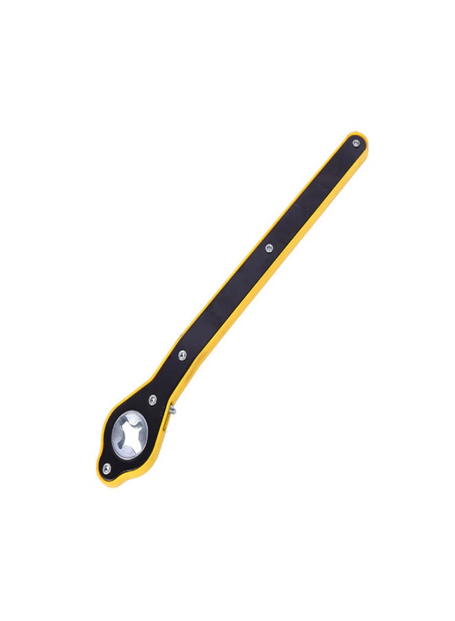 Car Use Labor-saving Jack Ratchet Wrench Garage Tire Wheel Wrench Portable Long Handle Wrench  - Image 1