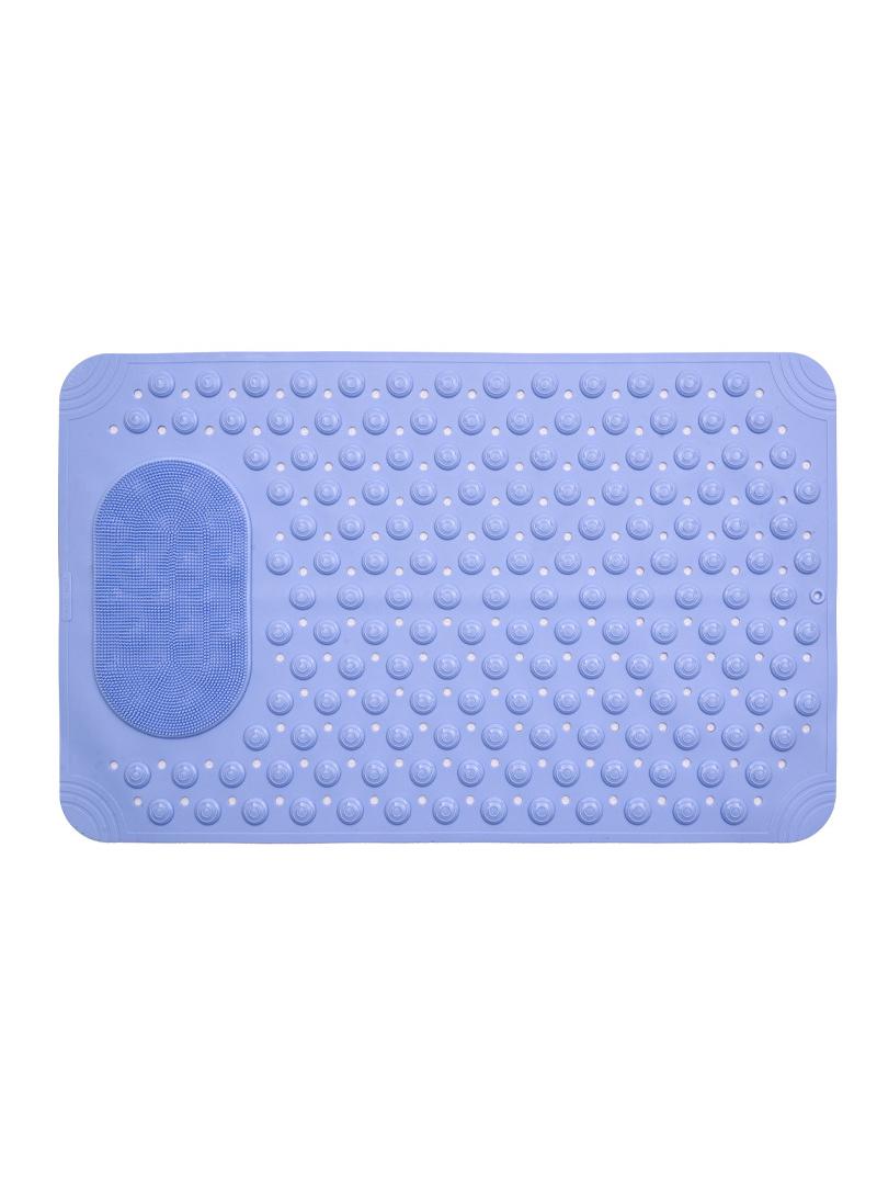 Bathroom anti slip massage mat, waterproof bathroom, hotel toilet floor mat, blue 60 * 90cm - Image 4