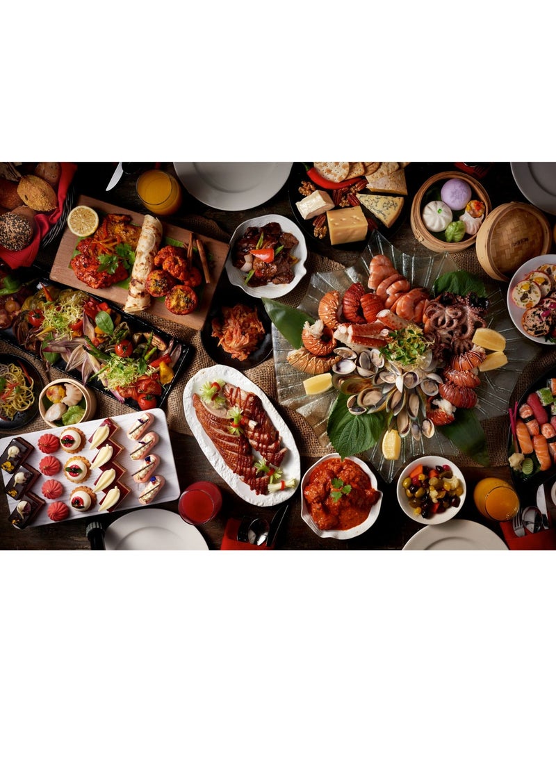 Wondergifts Saffron Dinner Buffet at Atlantis The Palm for Two | Gourmet Dining Experience | Birthday Gift for Women  | Gift For Couples, Anniversary  - Image 5