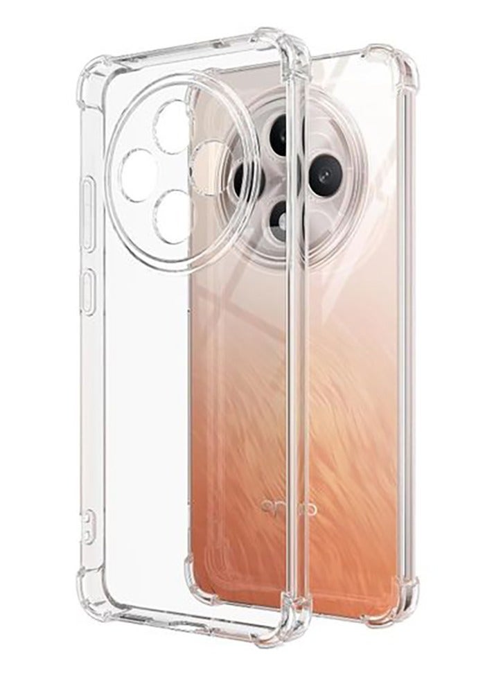 جراب شفاف ومضاد للصدمات لهاتف اوبو رينو 12 اف OPPO Reno 12F (5G) - Image 1