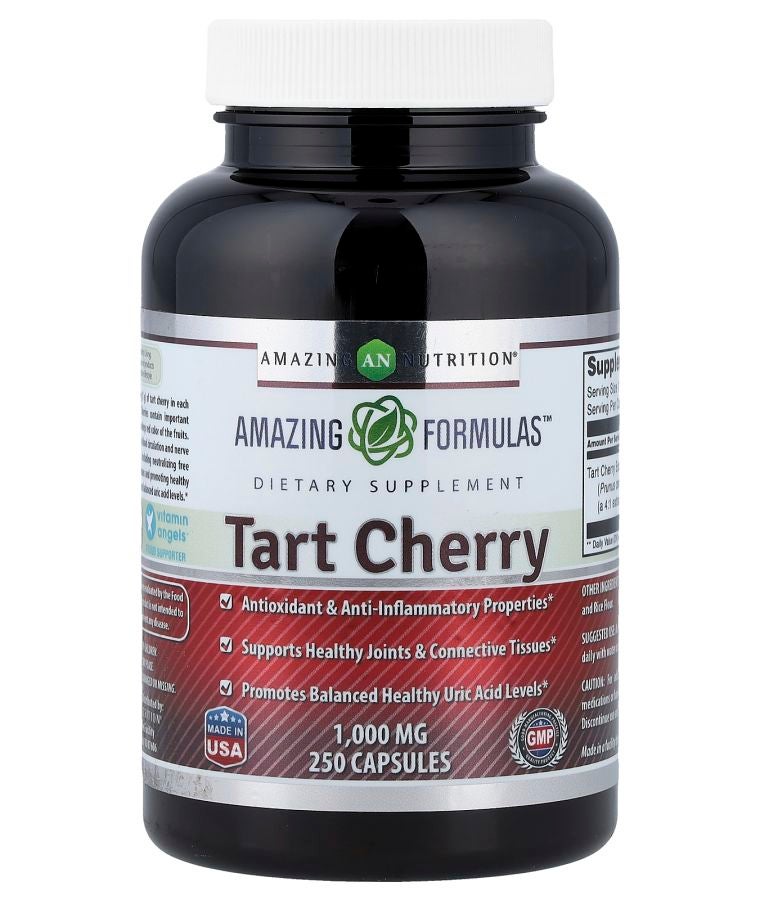 Amazing Nutrition Tart Cherry 250 Capsules (250 mg per Capsule)