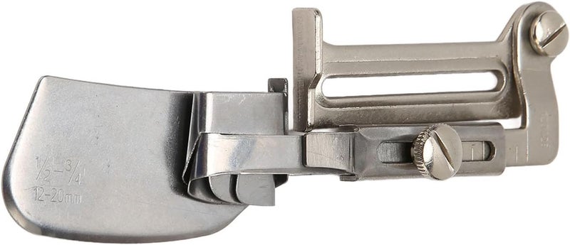 Adjustable Sewing, Steel Flat Seamer Folder 12 to 20mm, 1 Piece - Durable Construction, Easy Installation, Industrial Sewing Machine Accessory - Image 3