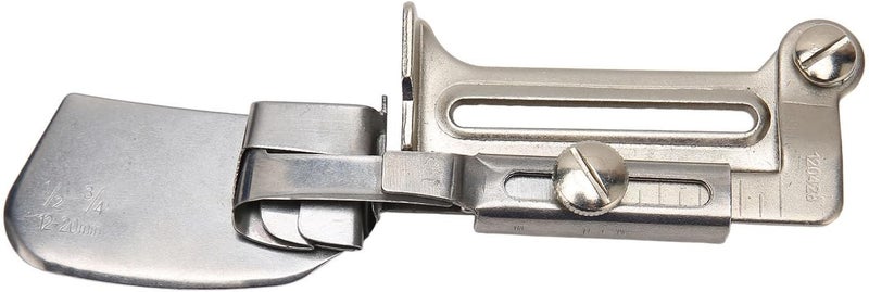 Adjustable Sewing, Steel Flat Seamer Folder 12 to 20mm, 1 Piece - Durable Construction, Easy Installation, Industrial Sewing Machine Accessory - Image 1