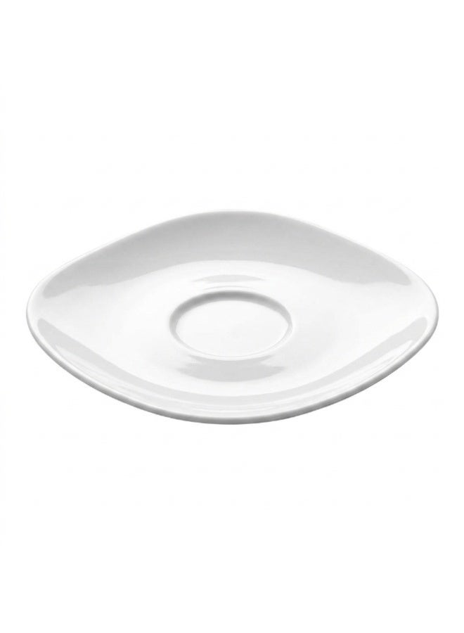 Ariane Earth Ivory Fine Porcelain Saucer 14.5cm, Premium Coffee Cup Saucer - Image 4