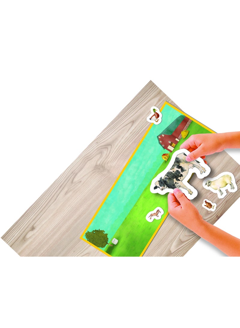 Clementoni Montessori- Animals Learning Activity Set- For Age 3 Years+ - Image 2
