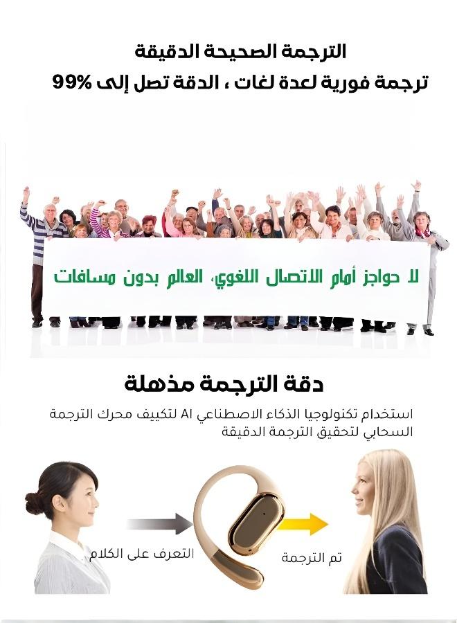 Bluetooth Ear-Hook Headphone with Digital Display and Translation Function - Image 2