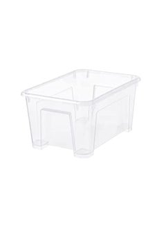 Graidient span Graidient span ikeaSAMLA Box transparent 28x19x14 cm5 l with lid  - Image 1