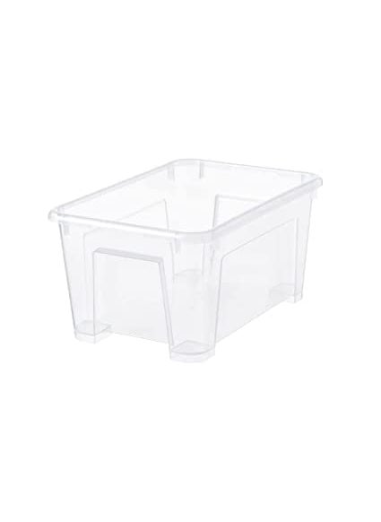 Graidient span - Graidient span ikeaSAMLA Box transparent 28x19x14 cm5 l with lid - Image 1