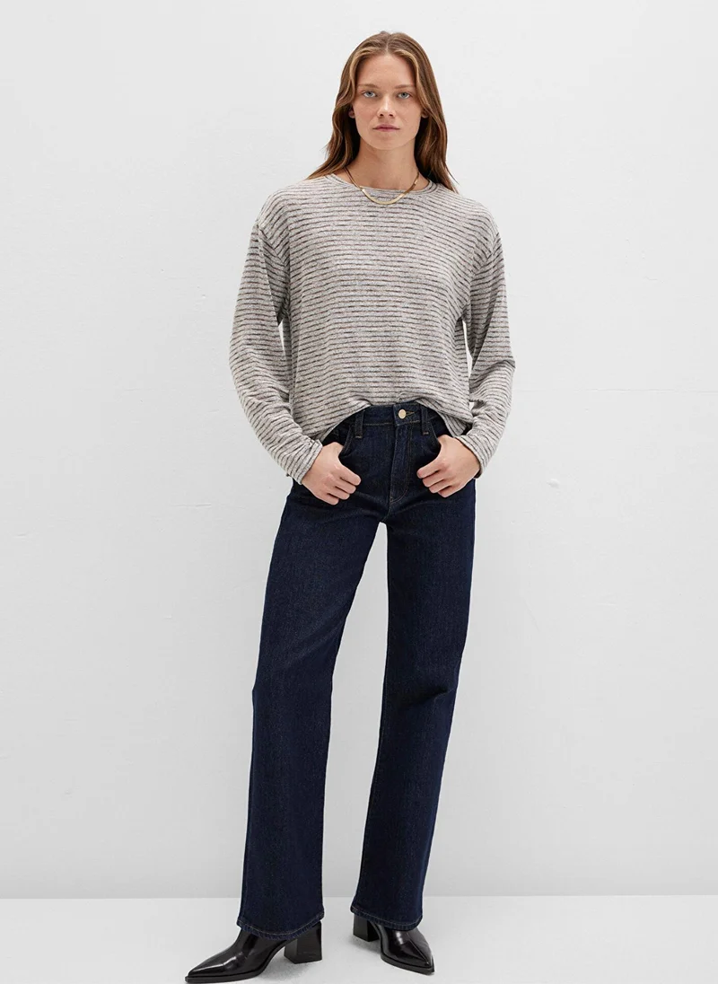 MAVI Crewneck Striped T-Shirt