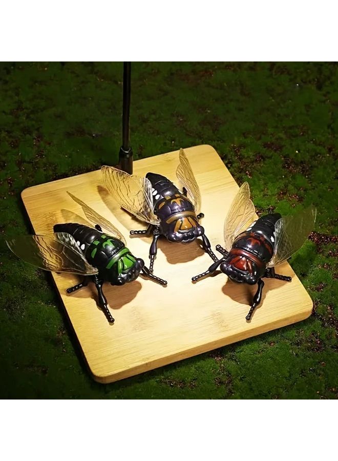 4 قطع لعبة قط نحلة ذهبية وصرصور آلية ألعاب حشرات للعب في الداخل والخارج - Image 5