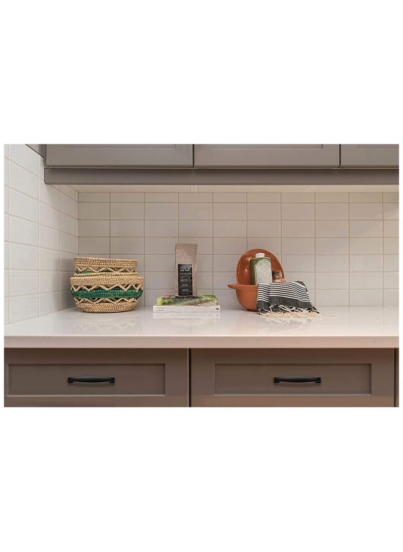RATSAW - Cabinet Handles 2 Pack Solid Kitchen Cabinet Handles Matte Cabinet Pulls Drawer Pulls Kitchen Cabinet Hardware Handles for Cabinets Cupboard Drawer Handles Black - Image 1