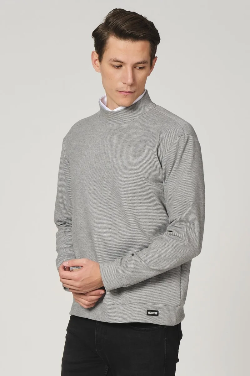 الكسندر جاردي Alexandergardı Half Turtleneck Sweatshirt (E21-72903)