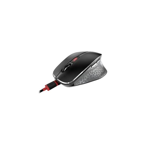 Cherry MW 8C Ergo Wireless & Rechargeable Mouse Ergonomic Right-Handed Bluetooth or Wireless Connection AES-128 Encrypted High-Precision Sensor Black - Image 5