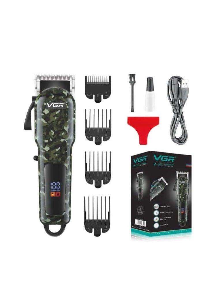 VGR V-665 Professional Beard Trimmer For Men With Quick Charge, 180 Mins Run-time, For Cord & Cordless Use - Image 1
