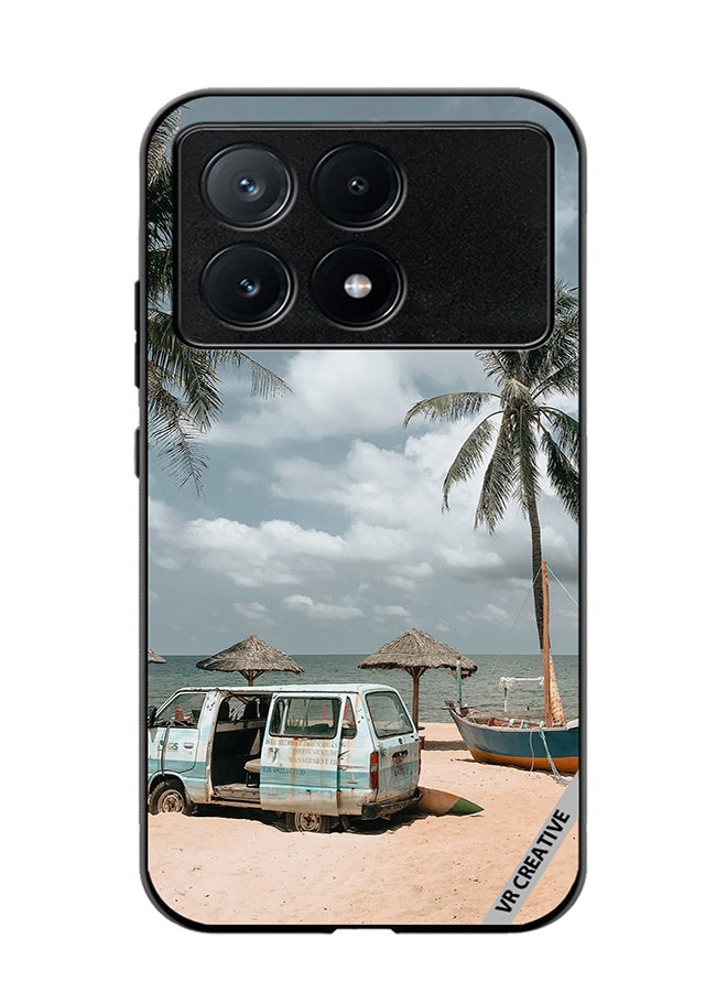 VR CREATIVE Protective Case Cover For Xiaomi Poco X6 Pro Moody Summer Day Design Multicolour - Image 1