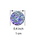 AWESON PARTY Sparkle Metallic Foil Confetti Dots Circles Scatter Wedding Graduation Birthday Party Decorations 60g - Image 2