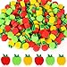 JUNEBRUSHS 150pcs Apples Erasers for Kids Bulk Welcome Back to School Gifts Mini Apples Erasers for First Day of School Teachers Supplies Students Classroom Prizes Homework Rewards - Image 3