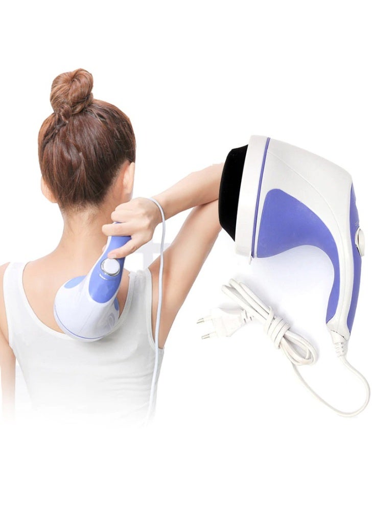 Relax & Tone Portable Massager - Electric Body Massager for Pain Relief, Fat Reduction, and Body Contouring (4 Massage Heads) - Image 3