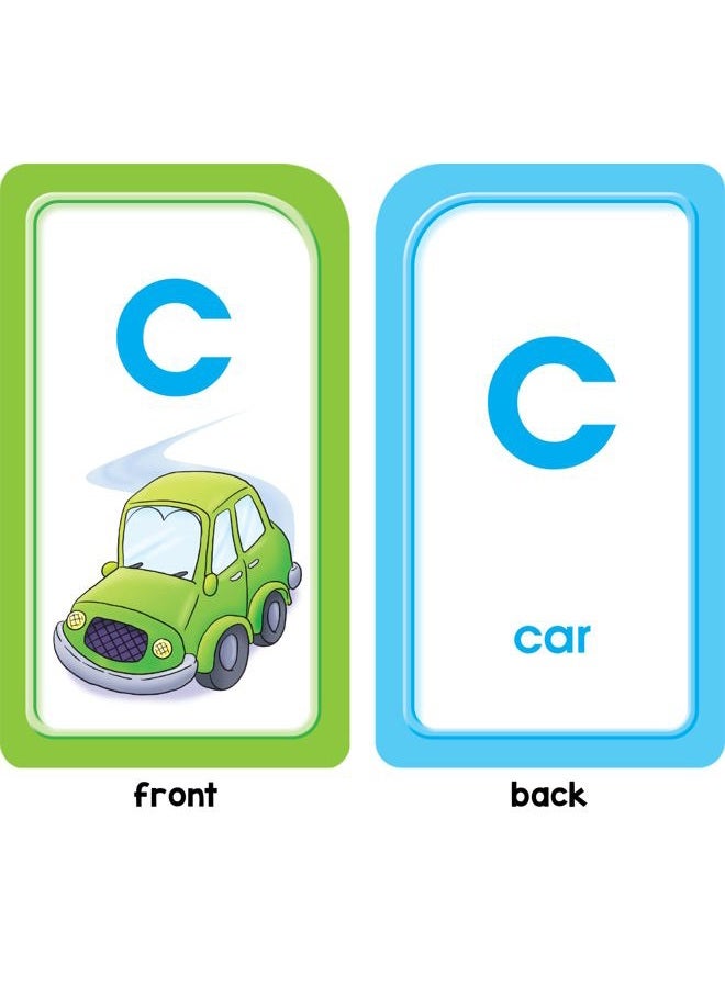 School Zone Alphabet Match Flash Cards - Ages 4 And Up, Preschool To Kindergarten, Abc'S, Letters, Matching, Beginning Sounds, Letter-Picture Recognition, And More - Image 2