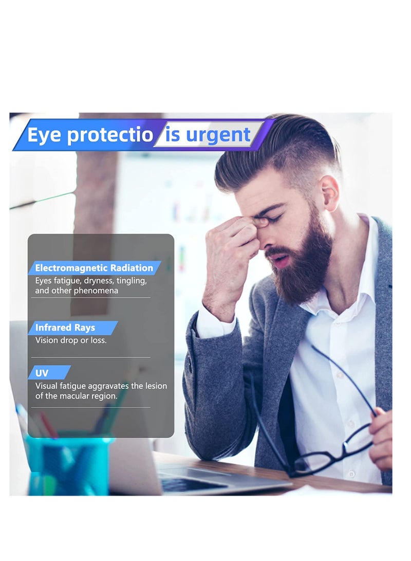 1Pack Compatible with MacBook Air 13.6 Inch (2022-2025, M2/M3/M4 A2681 A3113 A3240) Blue Light Screen Protector, Anti Glare Anti Scratch Laptop Screen Protector Guard - Image 5