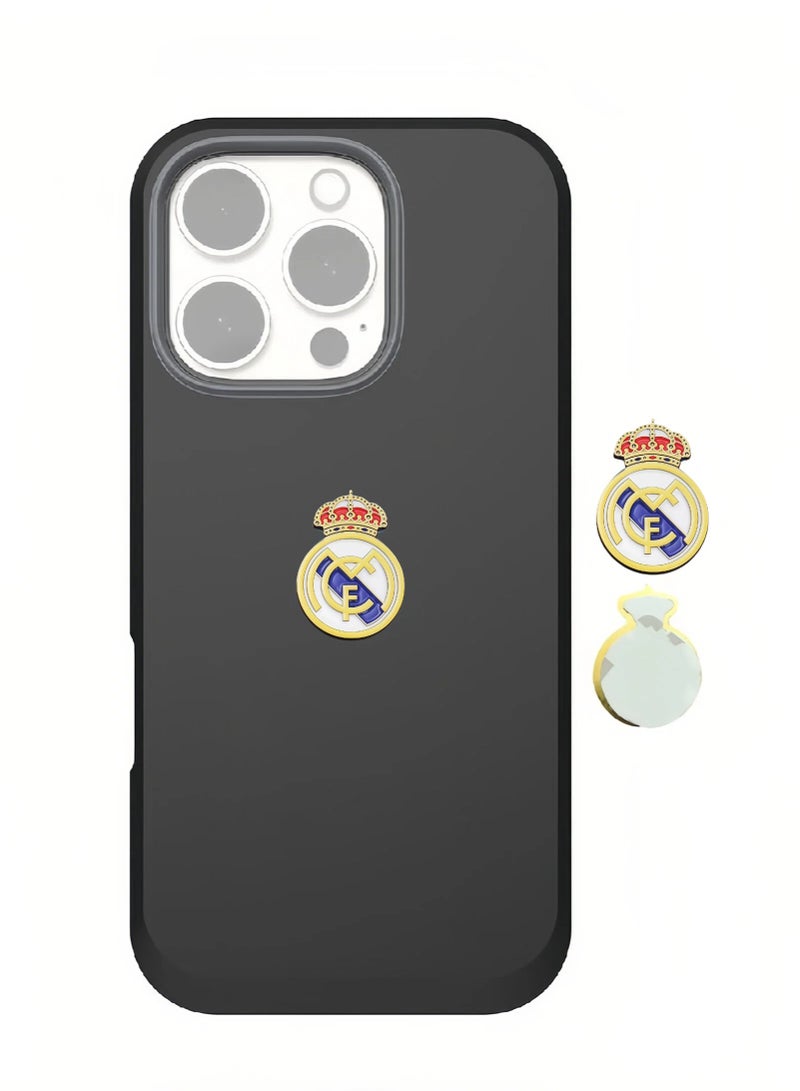 Real Madrid Sticker - Small Size Phone Sticker Metal Material - Image 2