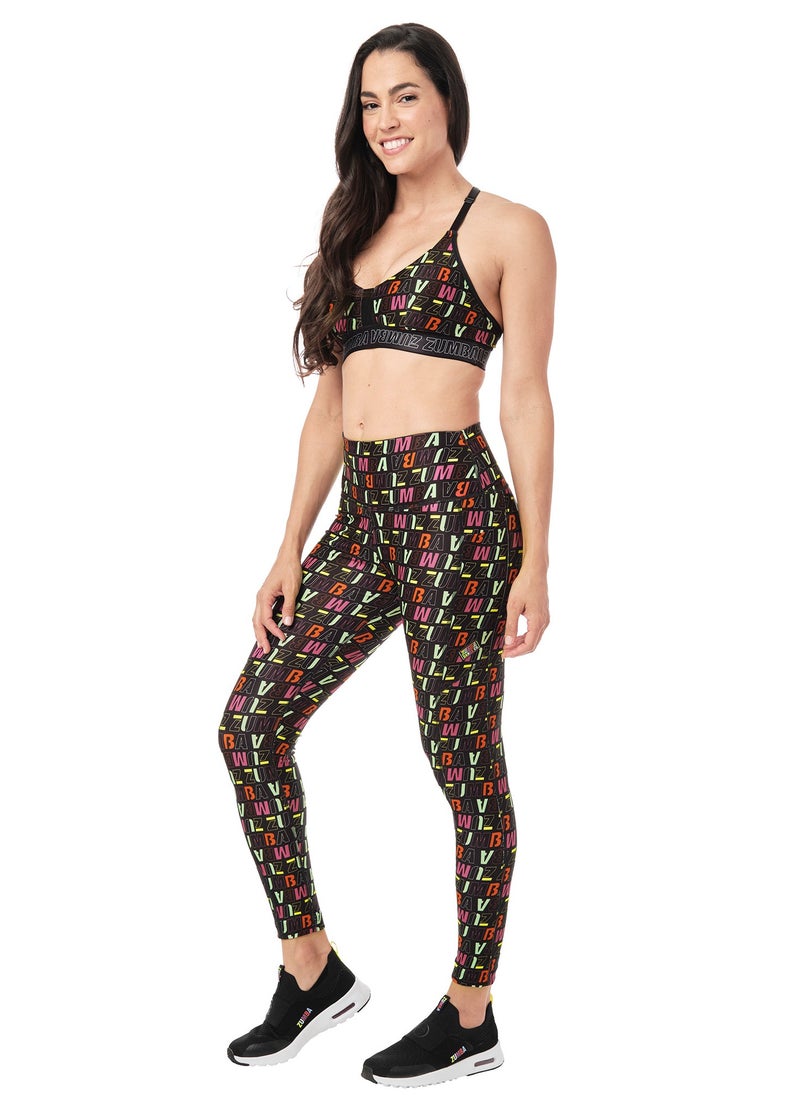 Zumba - In Motion High Waisted Ankle Leggings - Image 1