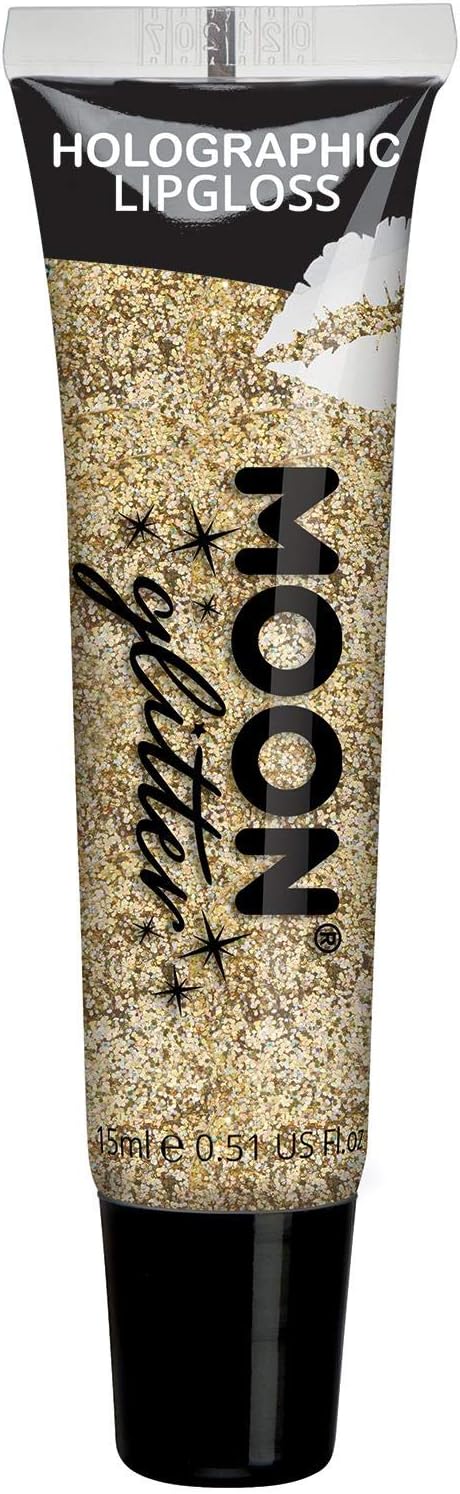 Moon Glitter Holographic Glitter Lipgloss by Moon Glitter 15ml Pink - Image 1