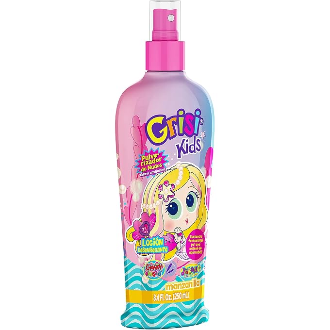 Grisi Kids Manzanilli Detangler Strawberry Fresa, 8.4 Ounce, (EX8011) - Image 2