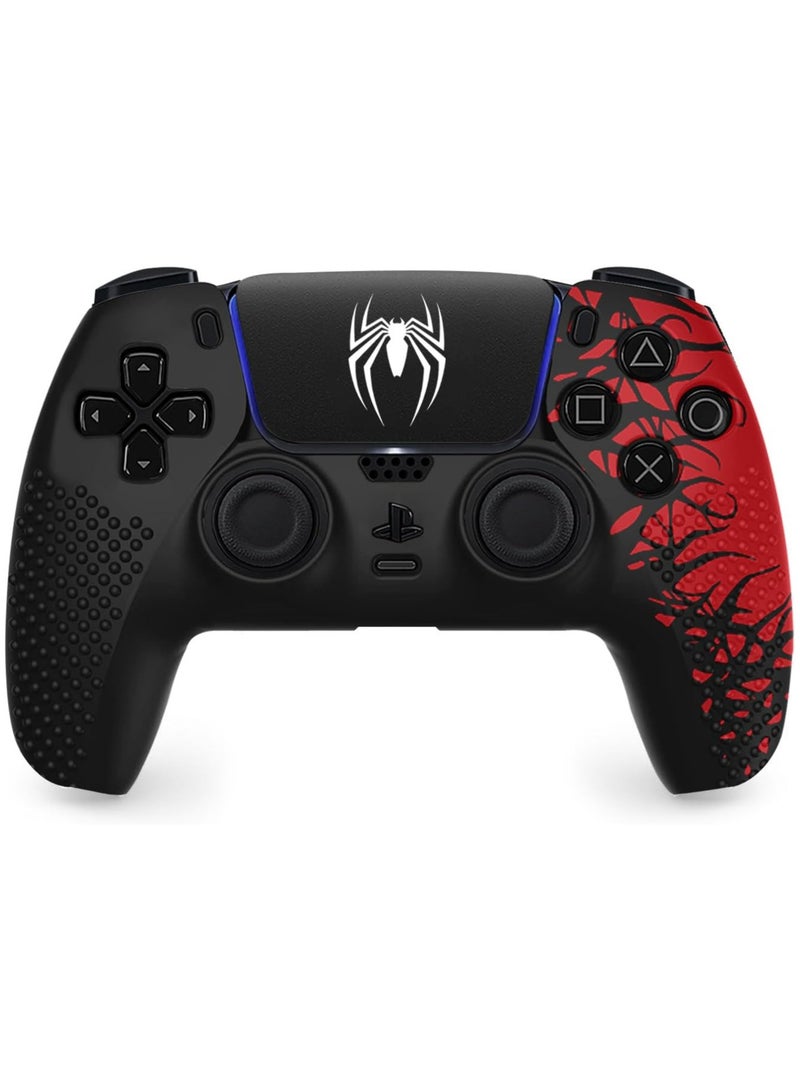 Anti-Slip Silicone Skin for PS5 Controller - Soft Protective Cover Case & Touch Pad Stickers | Enhance Grip & Comfort | Controller Accessories for PlayStation 5 - Image 1