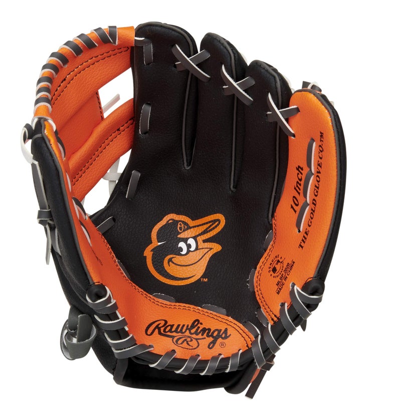 Rawlings راولينغز | سلسلة قفازات لاعبي MLB | قفازات كرة السلة للأطفال والشباب | بالتيمور أوريولز - Image 2