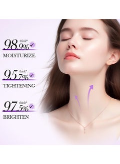 SADOER Collagen Firming Lifting Neck Cream, Neck and Body Firming Cream for Anti-Aging, Reducing Wrinkles, Removing Double Chin (110 ml)  - Image 5
