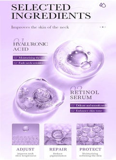 SADOER Collagen Firming Lifting Neck Cream, Neck and Body Firming Cream for Anti-Aging, Reducing Wrinkles, Removing Double Chin (110 ml)  - Image 3