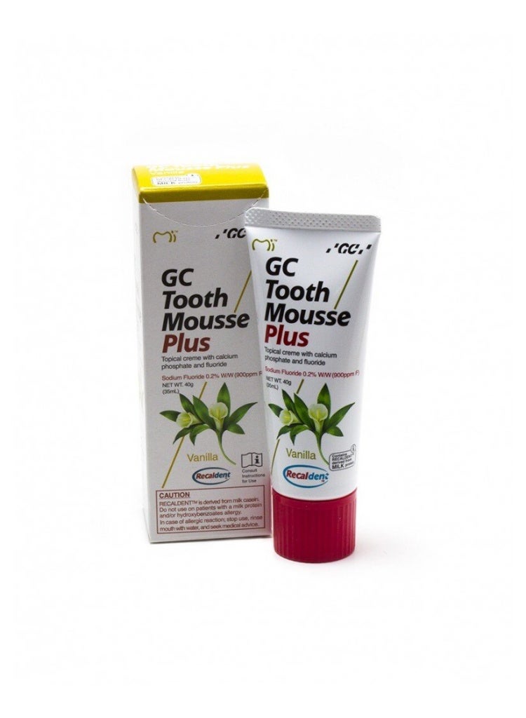 GC Recaldent Gc Multi Action Tooth Mousse Plus Vanila 40G - Image 3