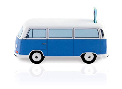 BRISA VW Collection - Volkswagen Savings Bank Piggy Bank in T2 Bus Design (Classic Bus/Blue) - Image 3