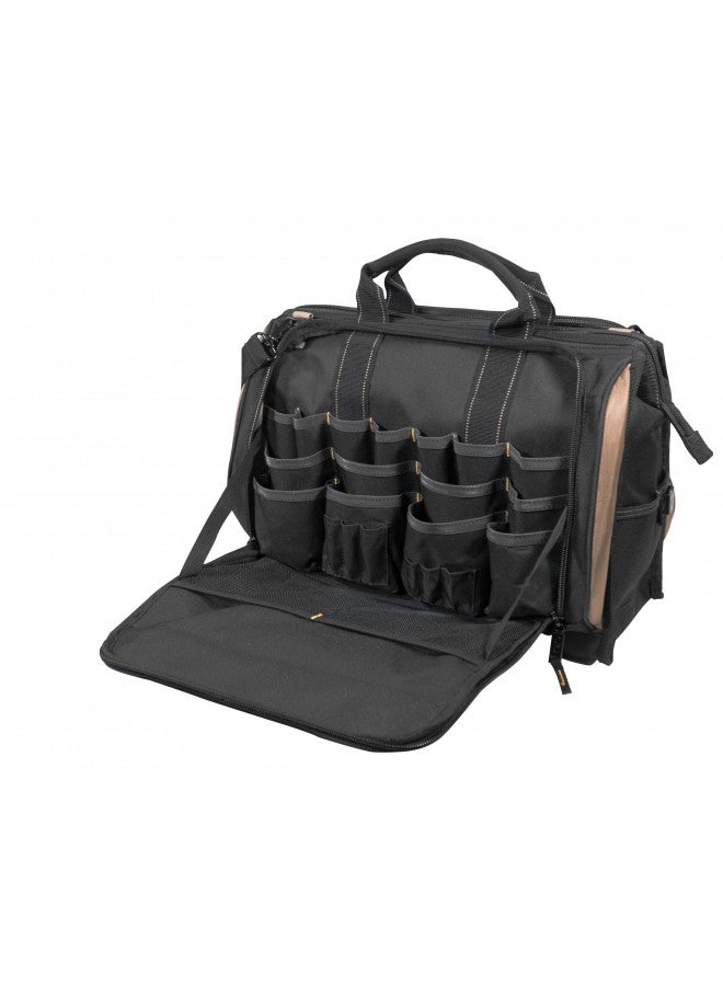 Custom Leathercraft CLC Custom LeatherCraft 1539 Multi-Compartment 50 Pocket Tool Bag  - Image 3